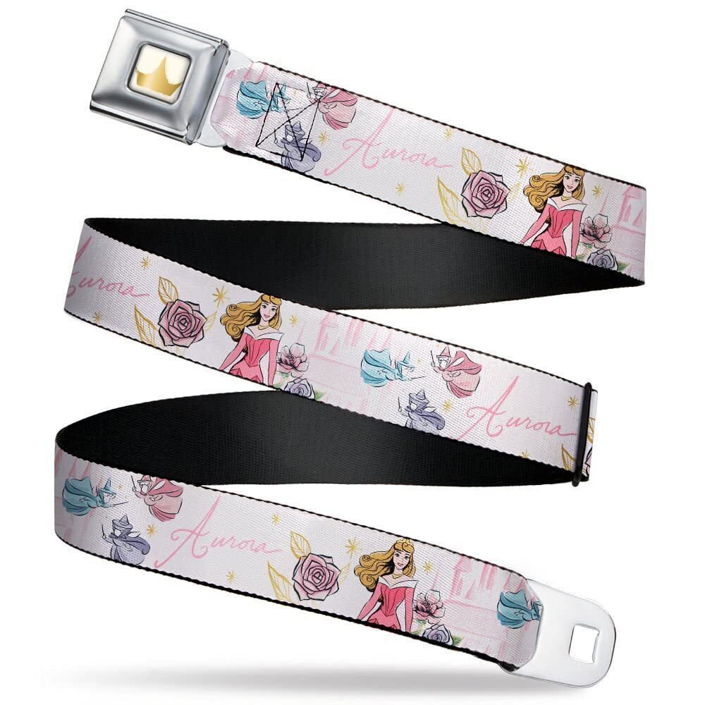 4589 unisex adult Seatbelt Sleeping Beauty Regular Belt Sleeping Beauty